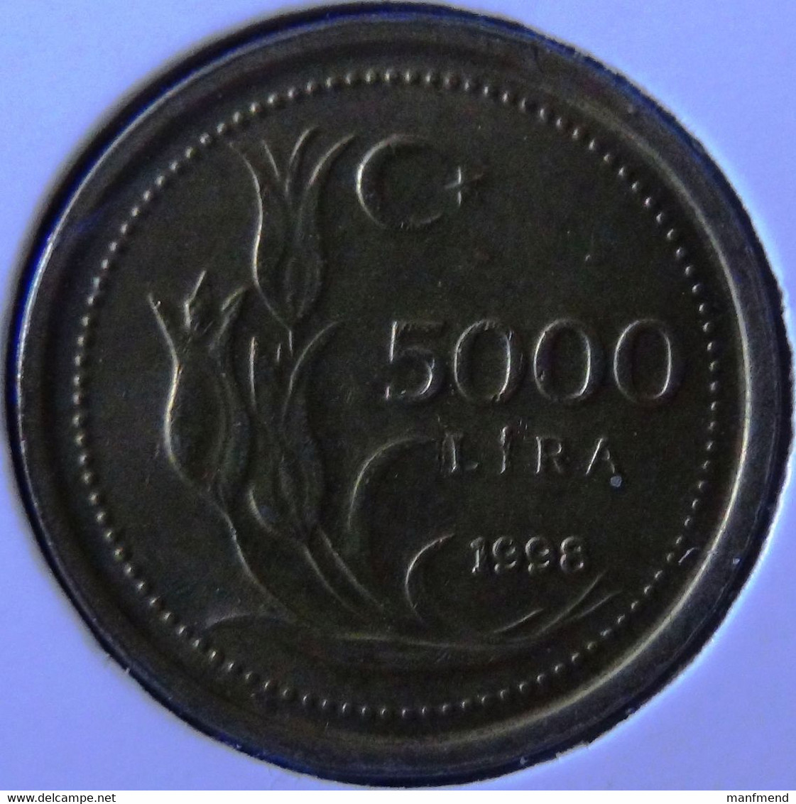 Turkey - 1998 - 5000 Lira - KM.1029.1 - VF - Türkei