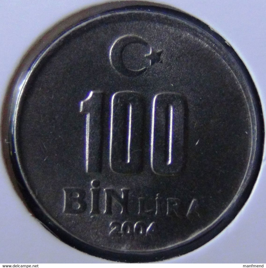 Turkey - 2004 - 100.000 Lira - KM.1106 - XF+ - Türkei