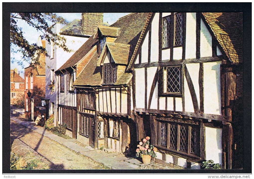 RB 933 - 4 Postcards - Rye Sussex - St Mary's Church - Old Houses - Mermaid Street - Rye