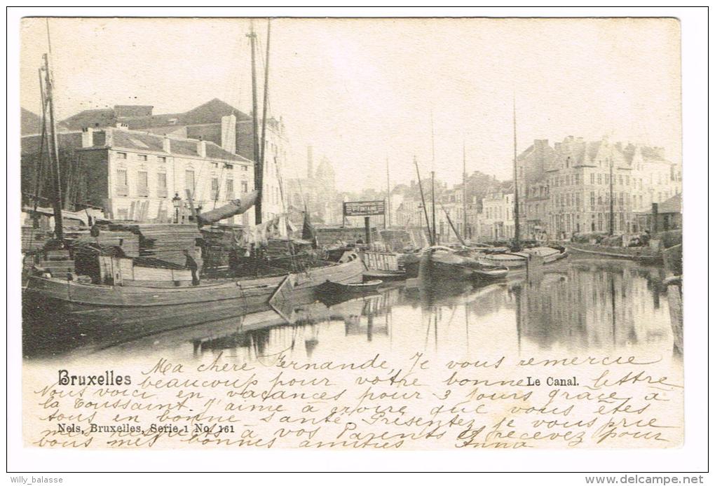 "Bruxelles - Le Canal" - Hafenwesen