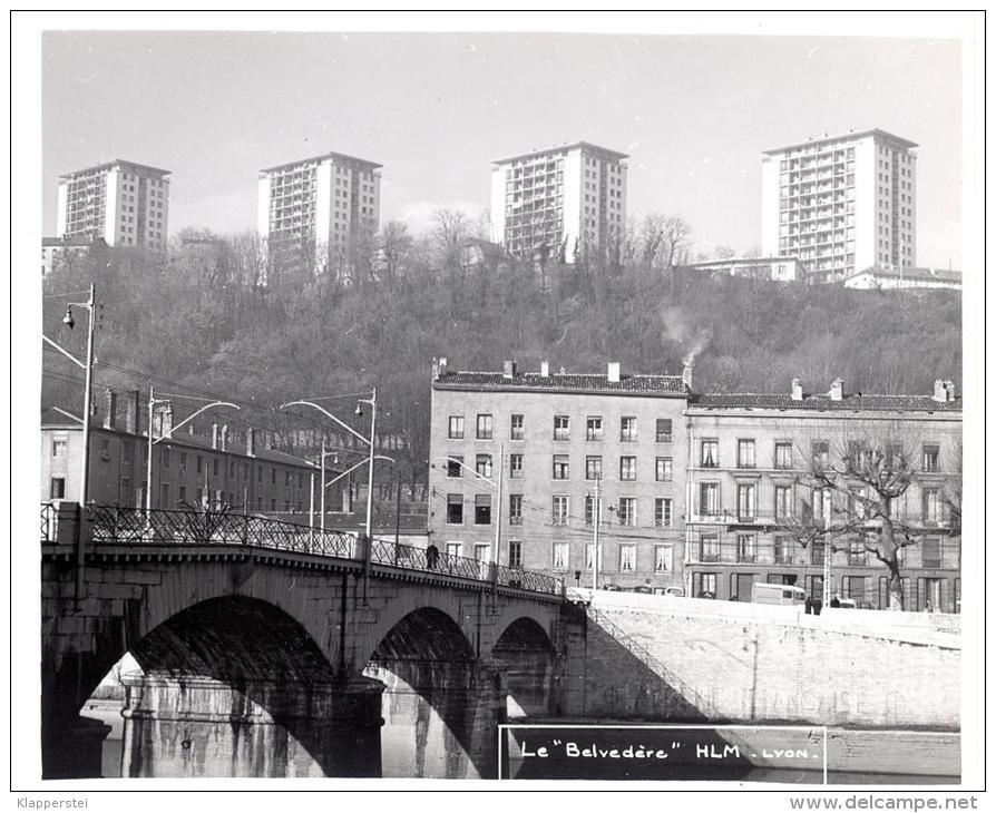 Photo Originale - 69 - Rhône - Lyon - Cité HLM Le Belvédère Au Début De Sa Construction - Places