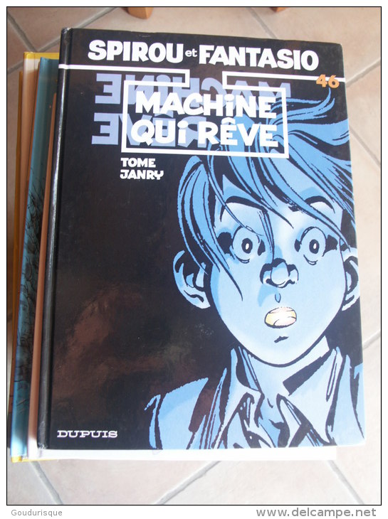 EO SPIROU N°46 MACHINE QUI REVE   TOME JANRY   DUPUIS - Spirou Et Fantasio