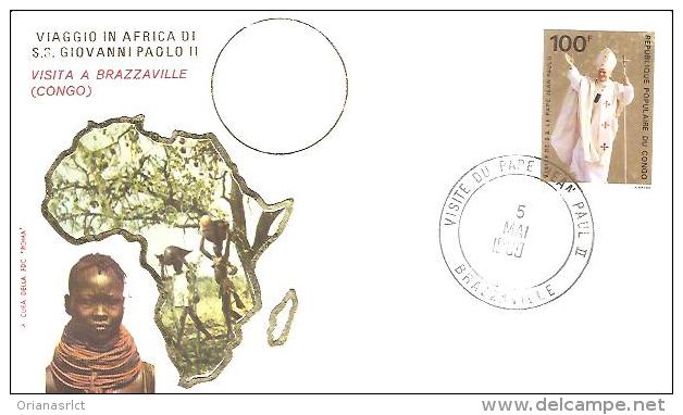 82268 ) Viaggio In Africa Di S.S. Giovanni Paolo 2 - Autres & Non Classés