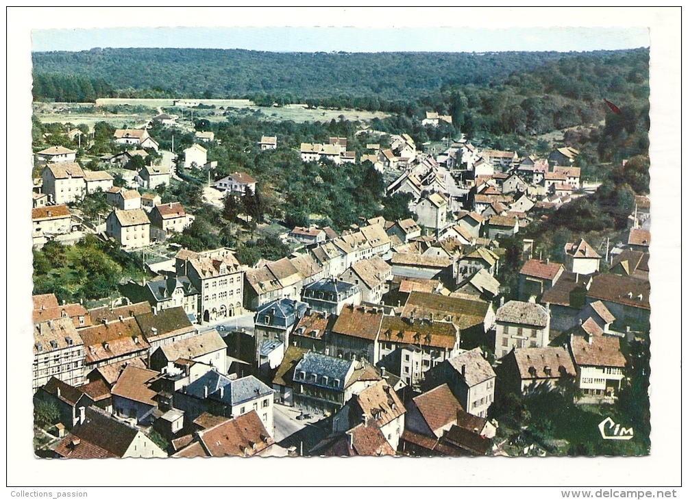 Cp, 90, Beaucourt, Vue Aérienne, Le Centre - Beaucourt