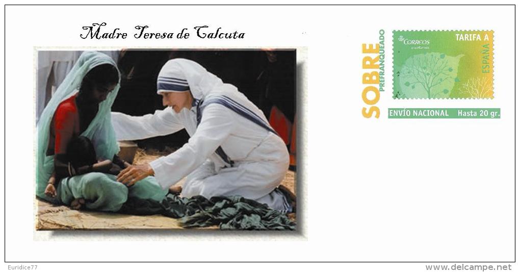 SOBRE HOMENAJE MADRE TERESA DE CALCUTA 5 - Mutter Teresa