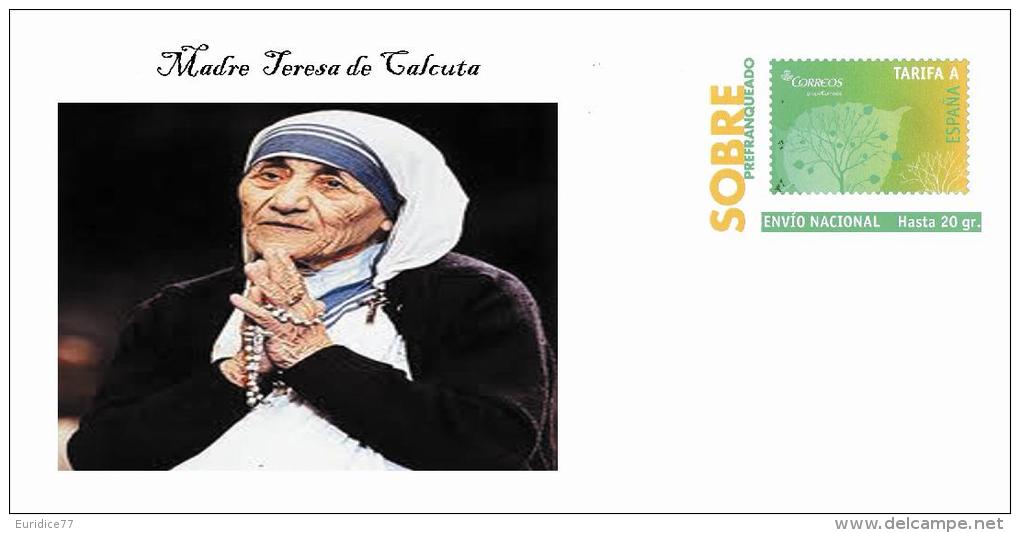 SOBRE HOMENAJE MADRE TERESA DE CALCUTA 3 - Mother Teresa