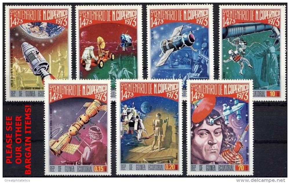 EQ.GUINEA 1973 COPERNICUS / SPACE ASTRONOMY  MNH - Sammlungen