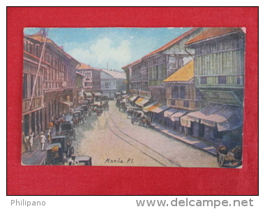 Manila P.I.   1913 US Cancel No Stamp  1912 Cancel  Ref  1040 - Filipinas
