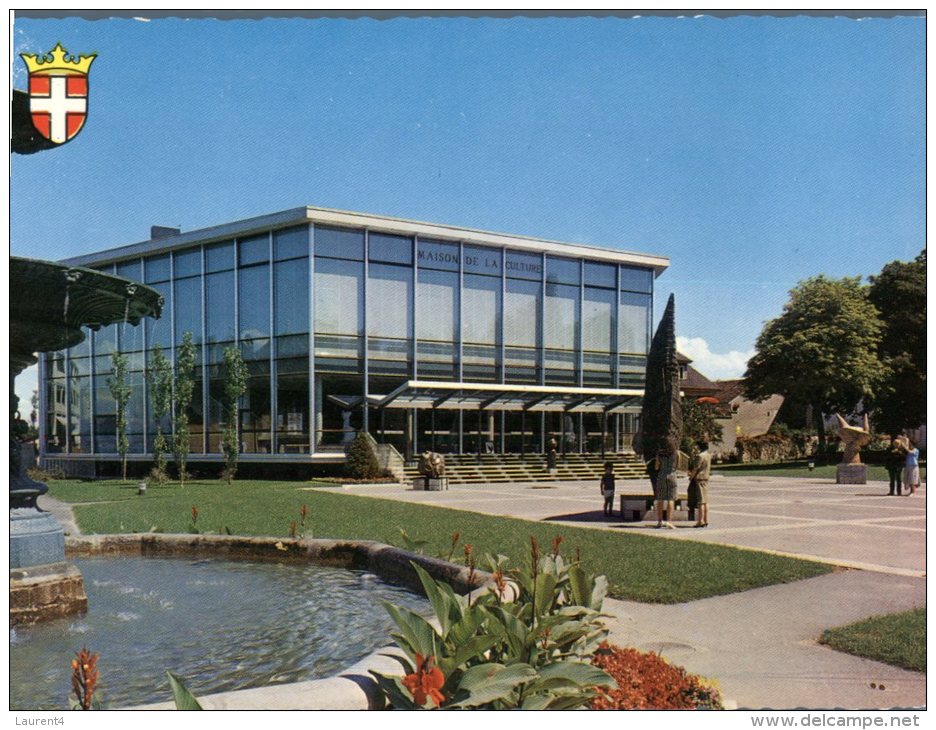 (322M) France - Thonon Les Bains - Maison De La Culture - Bibliotheken