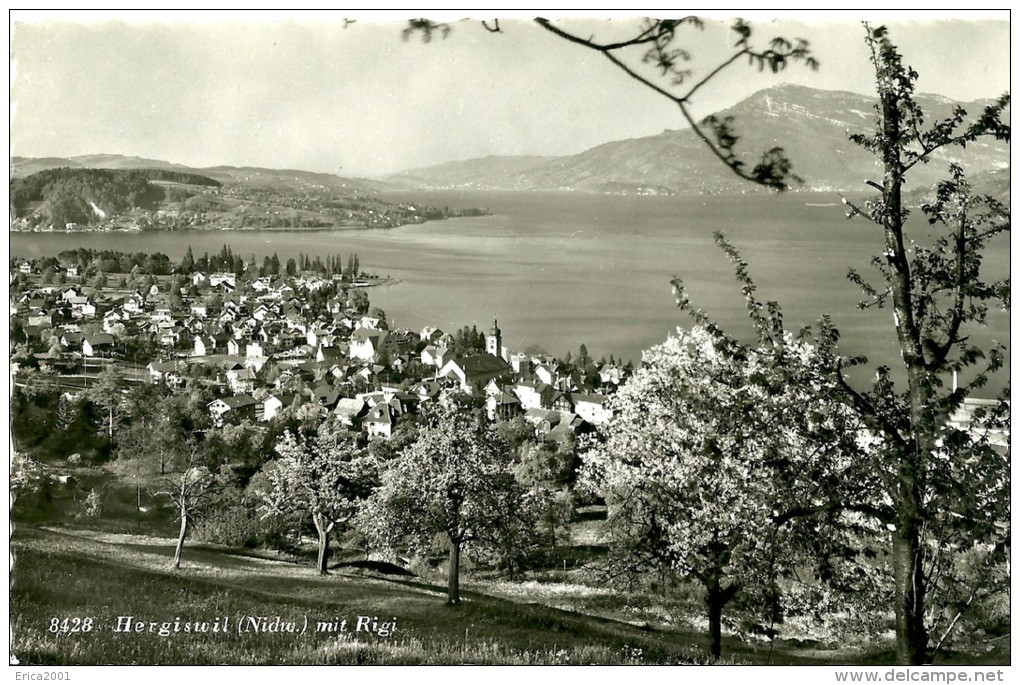 NW Nidwald. Hergiswil. Hergiswil Mit Rigi. - Hergiswil