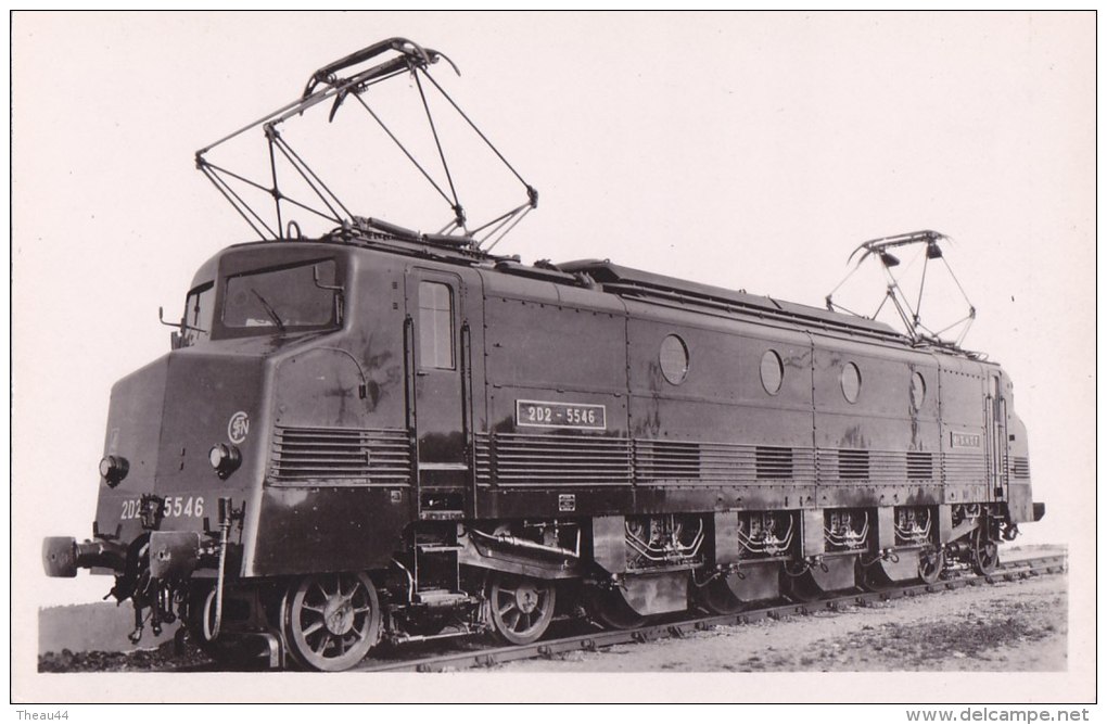 ¤¤  -  Carte Photo  -   Locomotive Electrique à Courant Continu " Type 2' Do 2' "   -  ¤¤ - Treni
