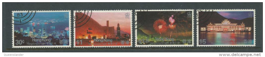 1983  Hong Kong By Night Set Of  4  SG No´s 442/445  As Issued Complete  Fine Used - Used Stamps