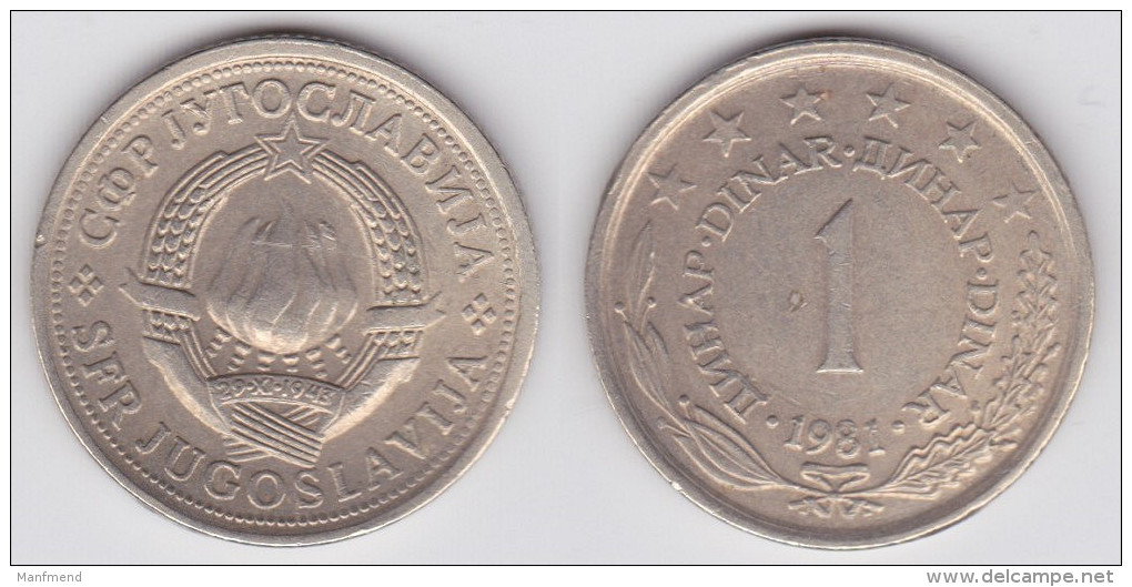 Yugoslavia -1 Dinara- 1973 - KM 59 - VF+ - Jugoslawien