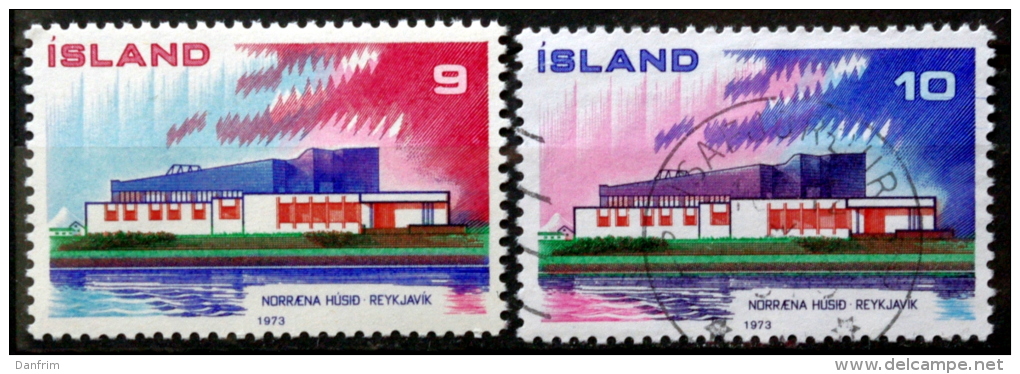 Island  1973 NORDEN  MiNr.478  MNH (**)+479 (O)  ( Lot L1989)    (O) - Usati