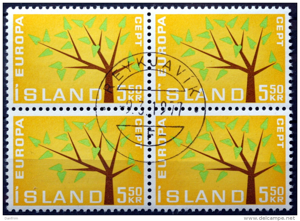 Island  1962 EUROPA   MiNr.364 (O) ( Lot L2088)    (O) - Gebraucht