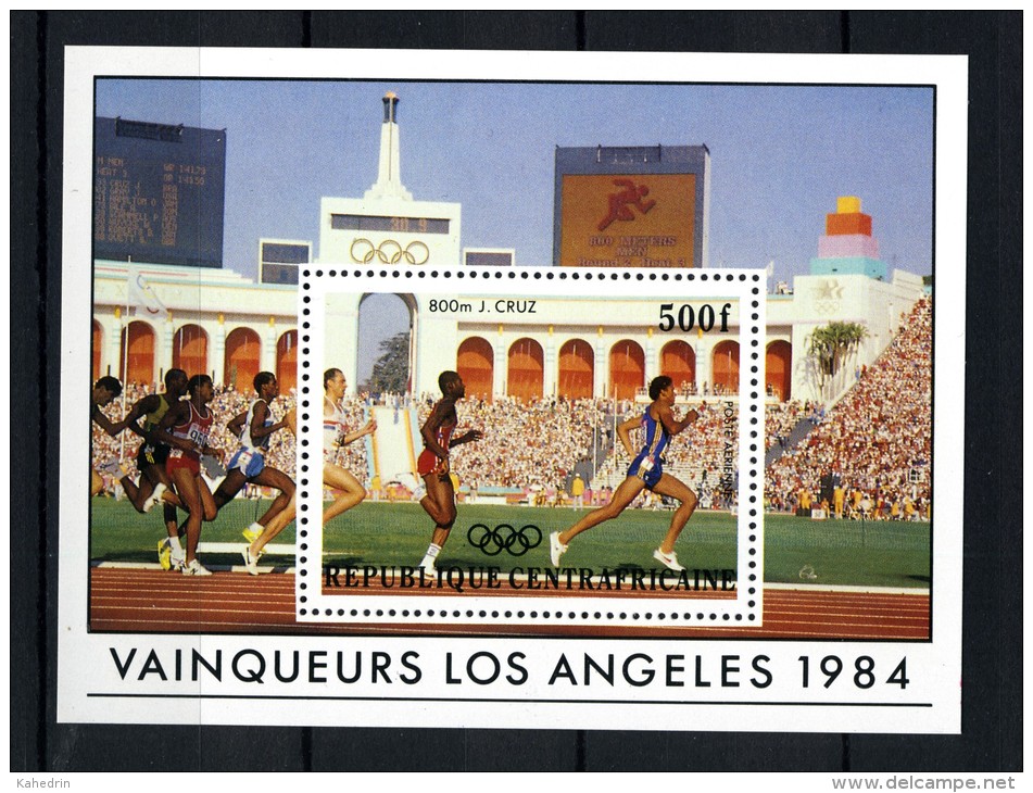 Republique Centrafricaine 1985, Sport - Olympic Games - Los Angeles **, MNH - Zomer 1984: Los Angeles
