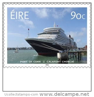 Ierland  2013  Haven Van Cork - Schip   Serie Van 3 Zegels   Postfris/mnh/neuf - Neufs