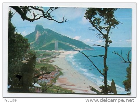 BRAZIL - AK 163961 Rio De Janeiro - Sao Conrado Beach - National Hotel At The Background - Rio De Janeiro