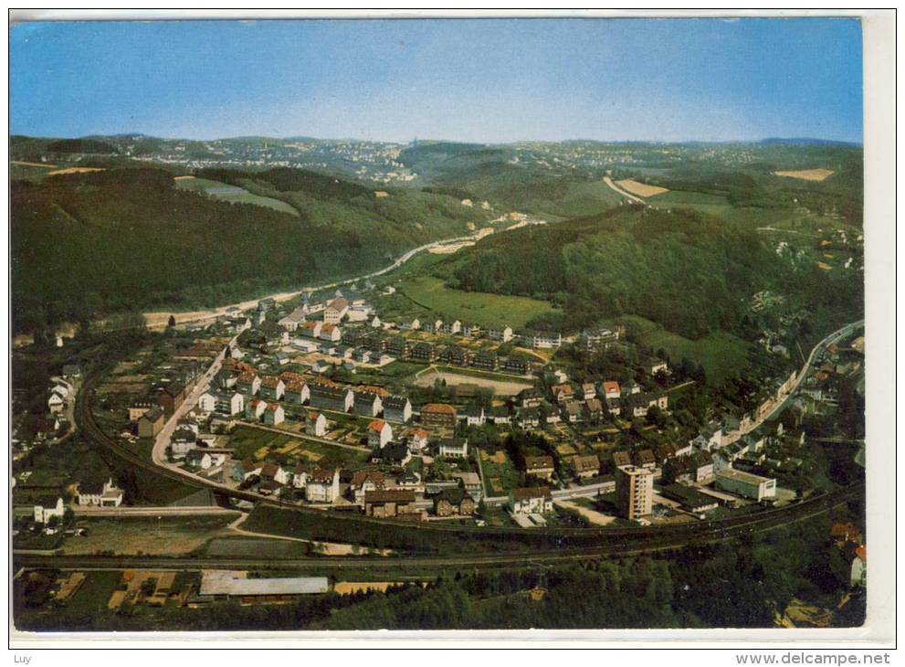 Lüdenscheid - BRÜGGE , Luftbild,    Aerial View    Ca. 1970 - Luedenscheid