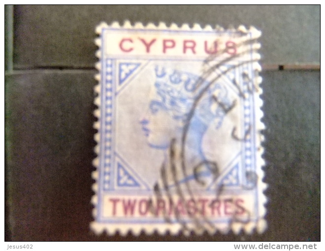 CHYPRE CYPRUS 1894 - 96 Queen Victoria Yvert & Tellier Nº 27 º  USADO - Chipre (...-1960)