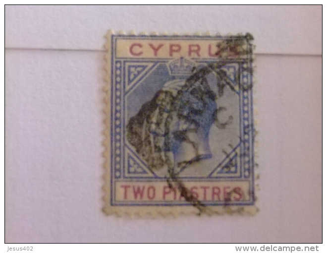 CHYPRE CYPRUS 1921 - 23 King George V Yvert & Tellier Nº 74 º FU - Cyprus (...-1960)