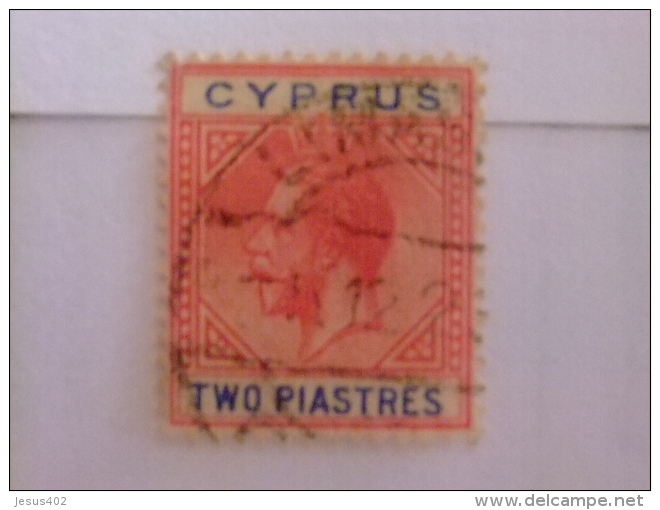 CHYPRE CYPRUS 1921 - 23 King George V Yvert & Tellier Nº 75 º FU - Cyprus (...-1960)