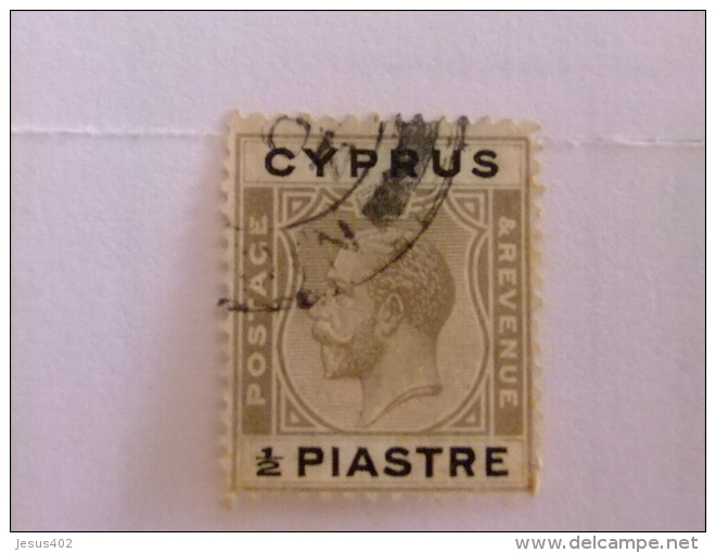 CHYPRE CYPRUS 1924 - 28 King George V Yvert & Tellier Nº 85 º  USADO - Cyprus (...-1960)