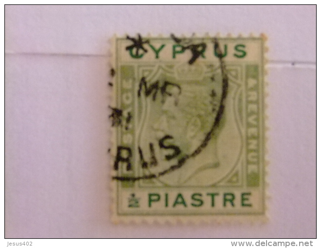 CHYPRE CYPRUS 1924 - 28 King George V Yvert & Tellier Nº 86 º FU - Cyprus (...-1960)