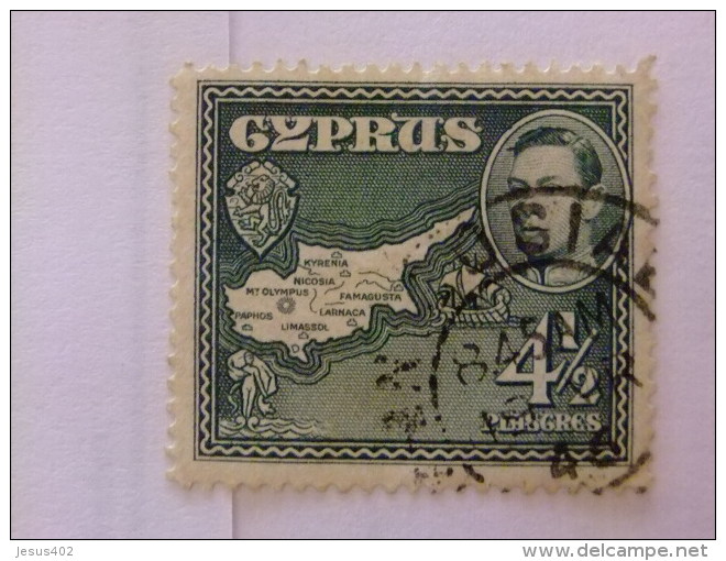 CHYPRE --CYPRUS --Yvert & Tellier Nº 140 º USADO - Cyprus (...-1960)