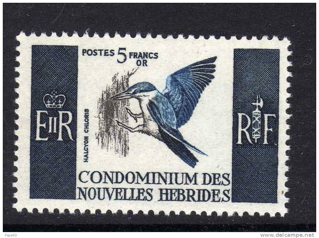 Nouvelles Hébrides N° 255 XX Série Courante   Légende  Française   TB - Unused Stamps
