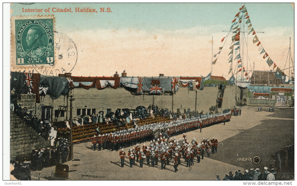 ( CPA CANADA )  HALIFAX  /  Interior Of Citadel  - - Halifax