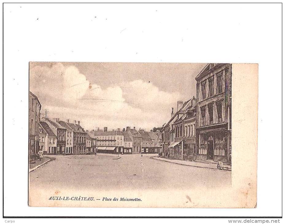 AUXI-LE-CHATEAU. - Place Des Maissonettes. - Auxi Le Chateau