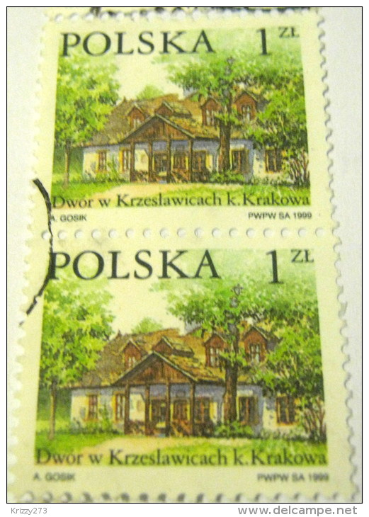 Poland 1999 Farm Estates Krakow 1zl X2 - Used - Gebraucht