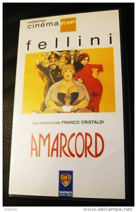 Amarcord Fellini 1973 VHS Secam TBE - Comédie