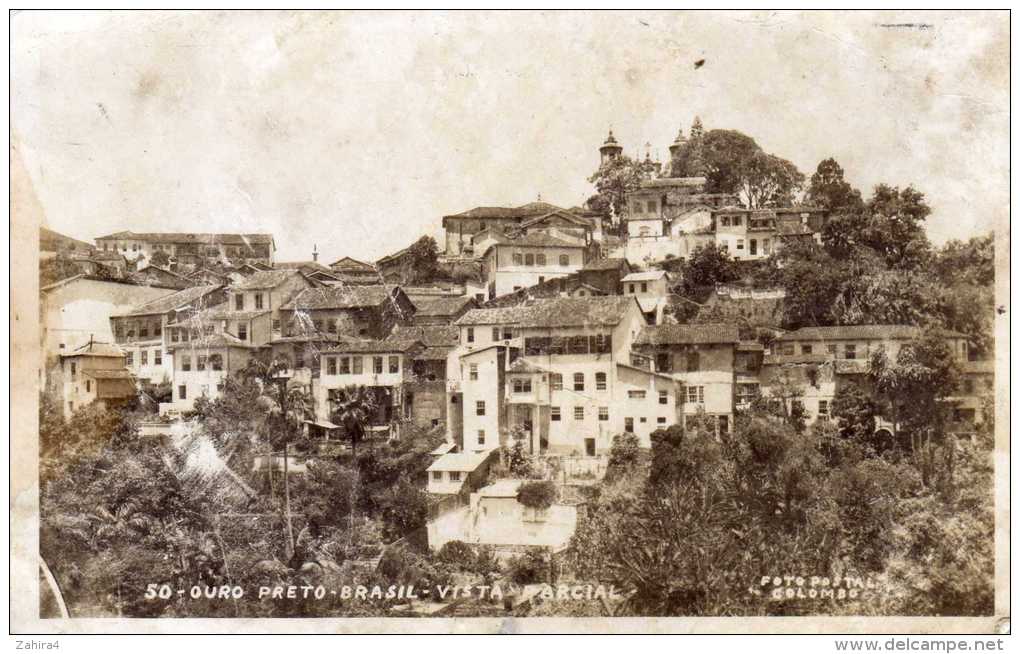 50 - Ouro Preto - Brasil - Vista Partial  -  Foto Postal, Colombo, Sao Paulo - Autres