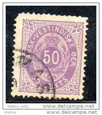 ANTILLES DANOISES   1873   (ob)    Y&T N° 13 -   P14x13,5 - Danemark (Antilles)