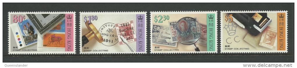 1992 Stamp Collecting   Set Of  4  SG No´s 718/721  As Issued Complete  MUH  Complete Gum On Rear - Ongebruikt