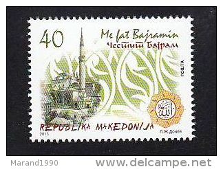 MACEDONIA, 2013, MICHEL 665 - BAYRAM / RELIGION, ISLAM ** - Islam