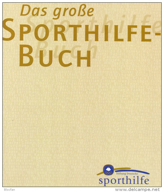 Bildband Sporthilfe 2002 Olympiade Montreal Albertville Barcelona BRD With Block 12,1592/5EB O 42€ Sport Book Of Germany - Invierno 2002: Salt Lake City