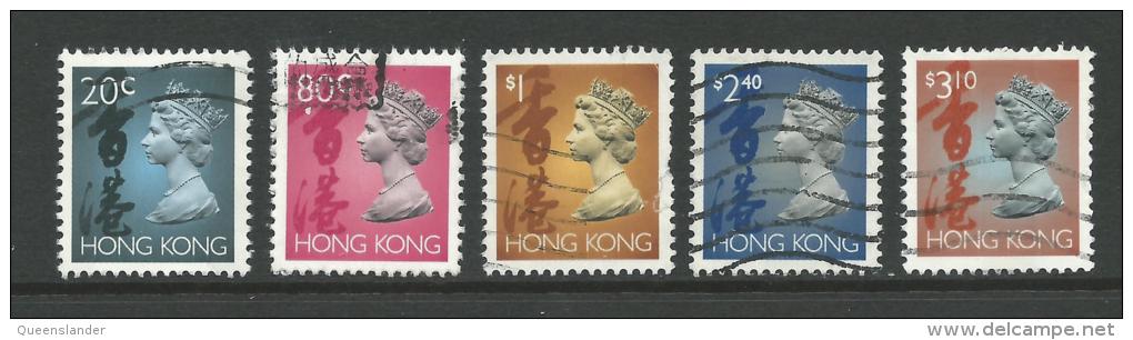 1992 Queens Head Definitives Selection Of Used Values To $3.10  Value Here - Gebruikt