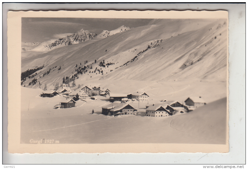 A 6450 SÖLDEN - GURGL, Ortsansicht - Sölden