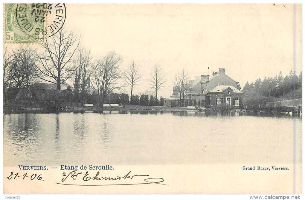 BELGIQUE - VERVIERS - Etang De Seroulle - Verviers