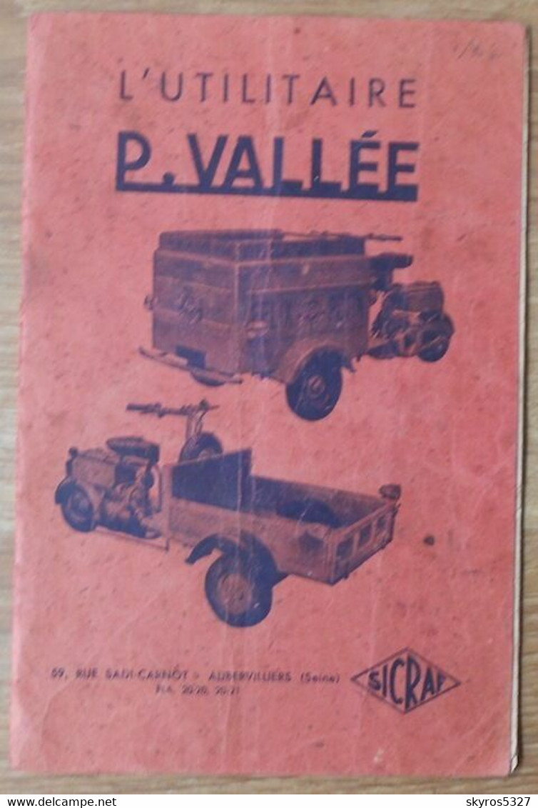 L'utilitaire P. Vallée - Motos