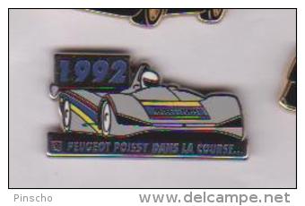 Pin's  F 1 PEUGEOT POISSY 1992 - Peugeot