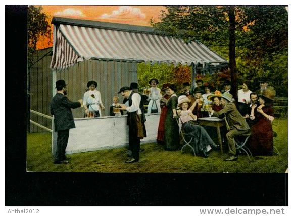 Garden Party - Jour De Fete -  Cérémonie - Bier - Beer -  Pique-nique - Picknick Um 1920 Serie 3043/4 - Tanz