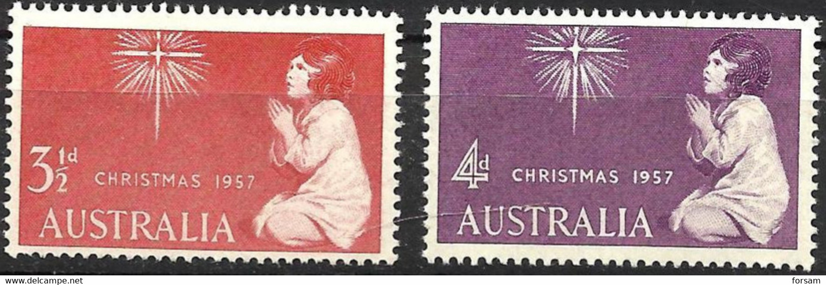AUSTRALIA..1957..Michel # 279-280...MNH. - Neufs