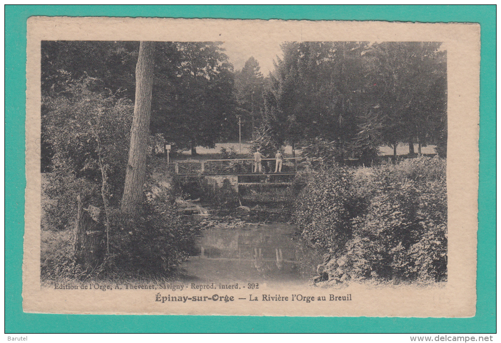 EPINAY SUR ORGE --> La Rivière L'Orge Au Breuil - Epinay-sur-Orge