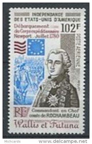 115 WALLIS Et FUTUNA 1980 - Independance Des Etats Unis Conte De Rochambeau - Neuf Sans Charniere (Yvert A 102) - Unused Stamps