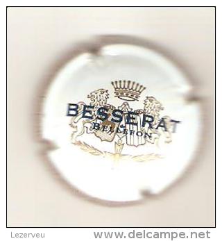 CAPSULE MUSELET CHAMPAGNE BESSERAT (gros Caracteres)  DE BELLEFONT (contour Frise Marron) - Besserat De Bellefon