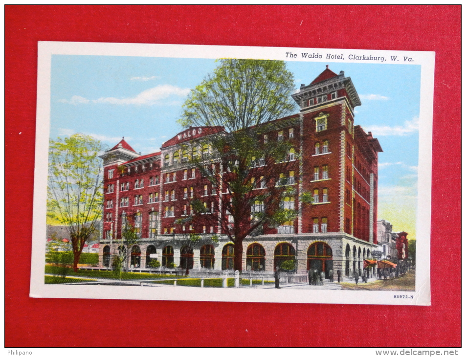 - West Virginia > Clarksburg  Waldo Hotel    Not Mailed  --  Ref  1041 - Clarksburg